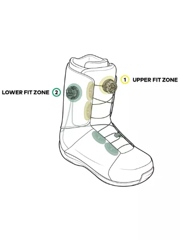 RIDE Deadbolt Zonal 2023 Snowboard Boots 5 RIDE Deadbolt Zonal 2023 Snowboard Boots - Image 5