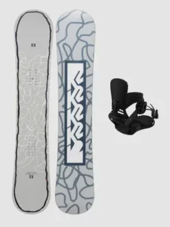 K2 First Lite + Cassette M 2024 Snowboard Set