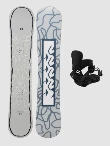 K2 First Lite + Cassette M 2024 Snowboard Set 1 K2 First Lite + Cassette M 2024 Snowboard Set