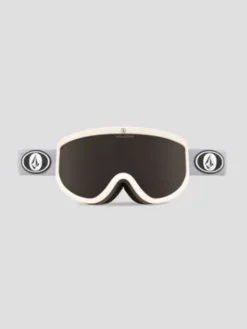Volcom Footprints Light Grey/Khaki Goggle -Snowboard Deals Store FootprintsLightGreyKhakiGoggle 2