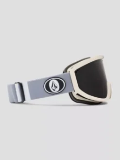 Volcom Footprints Light Grey/Khaki Goggle -Snowboard Deals Store FootprintsLightGreyKhakiGoggle 3