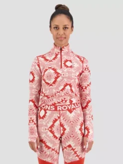 Mons Royale Merino Cascade Flex 200 1/4 Zip Base Layer T