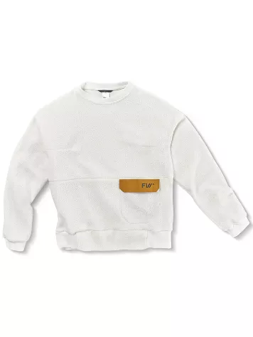 Root Light Sherpa Crew Fleece Jacket 1 Root Light Sherpa Crew Fleece Jacket